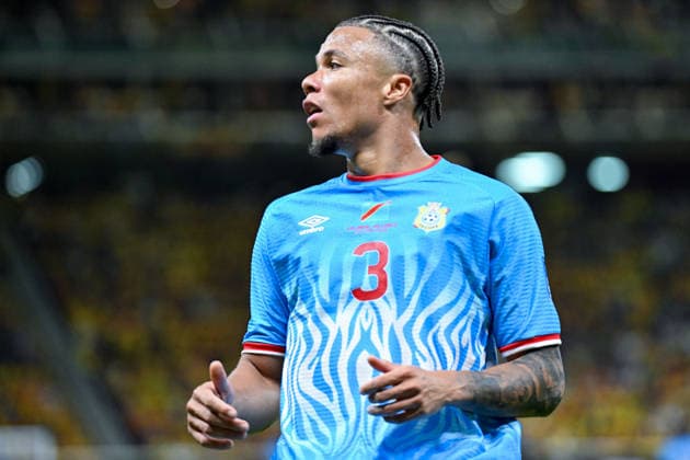 Steve Kapuadi of Congo DR looks on during a FIFA Men’s World Cup 2026 Group Stage football match between Colombia and Congo DR at Guadalajara Stadium, in Guadalajara on June 23th 2026 (Photo by Nayra Halm SPP)  Copyright: xNayraxHalm SPPx Sportspressphoto_SPR175042