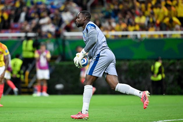 David Ospina of Colombia controls the ball during a FIFA Men’s World Cup 2026 Group Stage football match between Colombia and Congo DR at Guadalajara Stadium, in Guadalajara on June 23th 2026 (Photo by Nayra Halm SPP)  Copyright: xNayraxHalm SPPx Sportspressphoto_SPR175056
