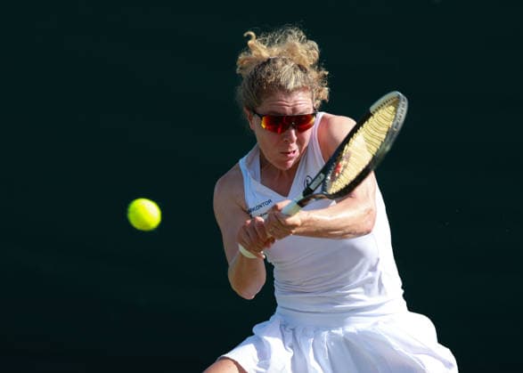 Anna Lena Friedsam (GER), Damen Einzel, Ladies Singles, Qualifikation, Wimbledon Tennis - Wimbledon 2026 - Grand Slam ITF ATP, Tennis Herren WTA, Tennis Damen - AELTC - London - - Great Britain - 23 June 2026. *** Anna Lena Friedsam GER, Womens Singles, Qualifying, Wimbledon Tennis, Wimbledon 2026, Grand Slam, ITF, ATP, WTA, AELTC, London, Great Britain, June 23, 2026,detected_source_language Copyright: xJuergenxHasenkopfx