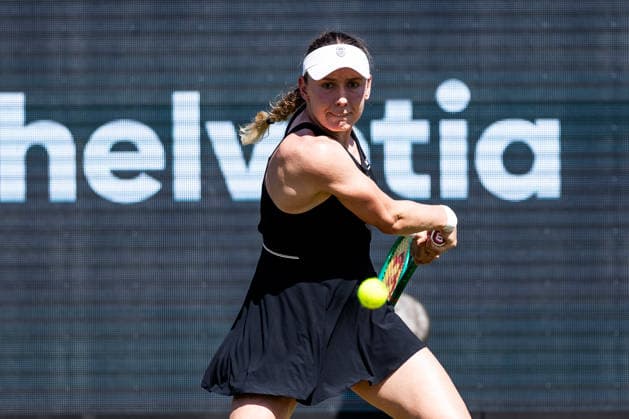 BAD HOMBURG, GERMANY - JUNE 24: Ekaterina Alexandrova during the Bad Homburg Open powered by Solarwatt Singles match between Ekaterina Alexandrova vs Mirra Andreeva at Kurpark Bad Homburg on June 24, 2026 in Bad Homburg, Germany. Hessen Germany Copyright: xSteffiexWunderlx