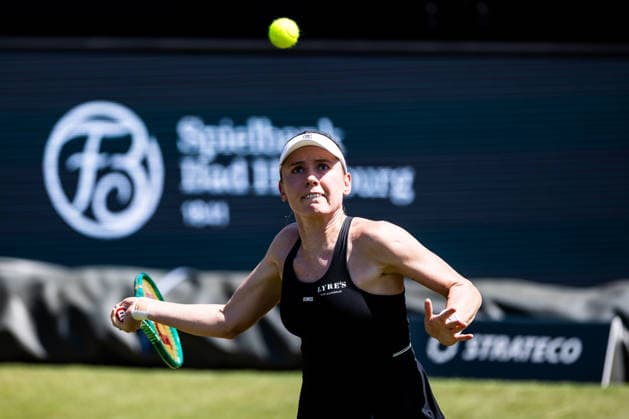 BAD HOMBURG, GERMANY - JUNE 24: Ekaterina Alexandrova during the Bad Homburg Open powered by Solarwatt Singles match between Ekaterina Alexandrova vs Mirra Andreeva at Kurpark Bad Homburg on June 24, 2026 in Bad Homburg, Germany. Hessen Germany Copyright: xSteffiexWunderlx