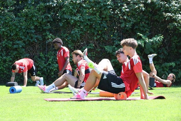 Football, 2nd Bundesliga, Energie Cottbus, start of pre-season training