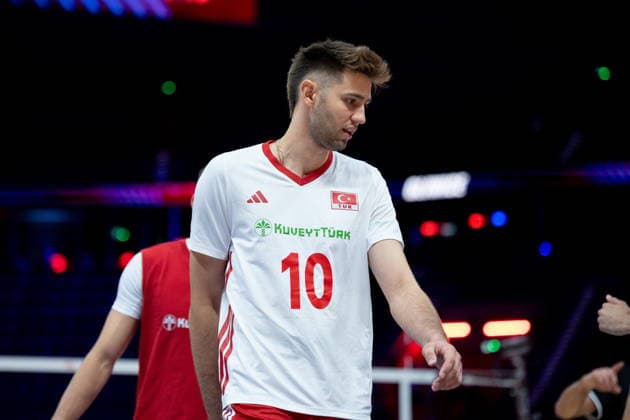 GLIWICE 24.06.2026 SIATKOWKA LIGA NARODOW MEZCZYZN MECZ CHINY TURCJA --- VNL FIVB MENS VOLLEYBALL NATIONS LEAGUE MATCH CHINA VS TURKIYE NZ MIRZA LAGUMDZIJA FOT. MARCIN GOLBA NEWSPIX.PL NEWSPIX.PL --- newspix.pl POLAND OUT! 
