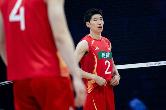 GLIWICE 24.06.2026 SIATKOWKA LIGA NARODOW MEZCZYZN MECZ CHINY TURCJA --- VNL FIVB MENS VOLLEYBALL NATIONS LEAGUE MATCH CHINA VS TURKIYE NZ CHUAN JIANG FOT. MARCIN GOLBA NEWSPIX.PL NEWSPIX.PL --- newspix.pl POLAND OUT! 