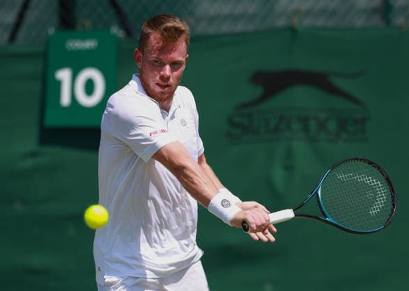 Remy Bertola (SUI), Herren Einzel, Men s Singles, Qualifikation, Wimbledon Tennis - Wimbledon 2026 - Grand Slam ITF ATP, Tennis Herren WTA, Tennis Damen - AELTC - London - - Great Britain - 24 June 2026. *** Remy Bertola (SUI), Mens Singles, Qualifying, Wimbledon Tennis, Wimbledon 2026, Grand Slam, ITF, ATP, WTA, AELTC, London, Great Britain, June 24, 2026,detected_source_language Copyright: xJuergenxHasenkopfx