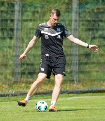 24.06.2026, Trainingsplatz, Meppen, GER, Fußball, 3. Liga: Trainingsauftakt des SV Meppen, Hannes Niemann (Physiotherapeut) DFL REGULATIONS PROHIBIT ANY USE OF PHOTOGRAPHS AS IMAGE SEQUENCES AND OR QUASI-VIDEO. Meppen Niedersachsen Deutschland Trainingsplatz *** June 24, 2026, Training Ground, Meppen, GER, Soccer, 3rd Division
