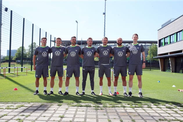 o24.06.2026, xrekx, Fussball 2.Bundesliga, VfL Wolfsburg - Trainingsstart Saison 2026 27 v.l. Trainerteam Tobias Strobl (Trainer VfL Wolfsburg) (DFL DFB REGULATIONS PROHIBIT ANY USE OF PHOTOGRAPHS as IMAGE SEQUENCES and or QUASI-VIDEO) Wolfsburg *** June 24, 2026, xrekx, Soccer 2. Bundesliga, VfL Wolfsburg Starts Training for the 2026–27 Season: Coaching Staff – Tobias Strobl, Head Coach of VfL Wolfsburg. DFL and DFB regulations prohibit any use of photographs as image sequences and or quasi-video. Wolfsburg