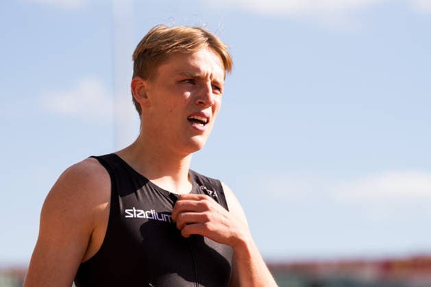 260624 Jeroen Person of Sweden after men™s 400 meter during the athletics competition Boysen Memorial on June 24, 2026 in Oslo. Photo: Marius Nordnes BILDBYRAN COP 185 MX0001 friidrott athletics friidrett boysen memorial norge bbeng sverige sweden *** June 24, 2026: Jeroen Person of Sweden after the men’s 400-meter race during the Boysen Memorial track and field competition on June 24, 2026 in Oslo. Photo by Marius Nordnes, BILDBYRAN COP 185 MX0001. track and field, athletics, friidrett, Boysen Memorial, Norway, BBENG, Sweden  Copyright: MARIUSxNORDNES BB260624BB820