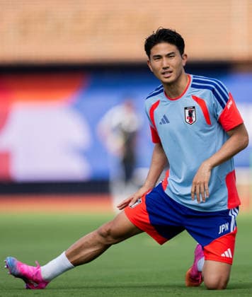 260624 Junnosuke Suzuki of the Japanese national football team at a training session during day 14 of the FIFA World Cup, WM, Weltmeisterschaft, Fussball 2026 on June 24, 2026 in Dallas. Photo: Petter Arvidson BILDBYRAN kod PA PA1252 fotboll football soccer fotball vm fotbolls-vm fotball-vm fotbolls-vm 2026 fifa world cup 2026 träning practice training day 14 bbeng japan *** 260624 Junnosuke Suzuki of the Japanese national soccer team at a training session on day 14 of the 2026 FIFA World Cup on June 24, 2026 in Dallas. Photo by Petter Arvidson, BILDBYRAN. Code: PA PA1252. soccer, football, soccer World Cup, 2026 FIFA World Cup, training, Day 14, BBENG, Japan  Copyright: PETTERxARVIDSON BB260624PA016