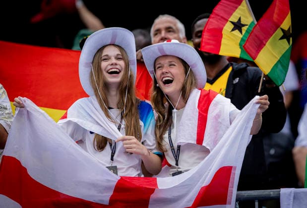 Boston, USA 23rd Jun 2026. England Fans England - Ghana World Cup England - Ghana 23.06.2026 *** Boston, USA, June 23, 2026; England Fans; England vs. Ghana; World Cup; England vs. Ghana; June 23, 2026