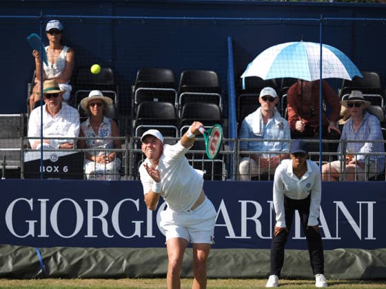 Martin Damm during the ATP, Tennis Herren Exho Singles Martin Damm vs Karen Khachanov during the Giorgio Armani Tennis Classic at the Hurlingham Club, London, UK on 24 June 2026. Copyright: xPhilxHutchinsonx 45160032