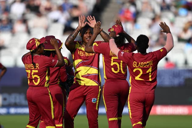 England Women Cricket v West Indies Women, ICC Women s T20 World Cup Wicket - Chinelle Henry of West Indies celebrates taking the wicket of Amy Jones of England during the ICC Women s T20 World Cup match between England Women Cricket and West Indies Women at Lord s Cricket Ground, St John s Wood, UK on 24 June 2026. St John s Wood Lord s Cricket Ground London UK Editorial use only , Copyright: xGrahamxHuntx PSI-24400-0021