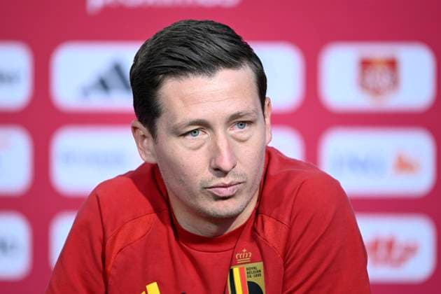 Belgian national football team - FIFA World Cup, WM, Weltmeisterschaft, Fussball 2026 - media activities 24 06 2026 RENTON, UNITED STATES OF AMERICA - JUNE 24 : Vanaken Hans midfielder of Belgium talking to the press during a press conference, PK, Pressekonferenz at the training grounds of the Belgian national football team during the 2026 FIFA World Cup on June 24, 2026 in Renton, United States of America, 24 06 2026 Renton United States of America  Copyright: xNicoxVereeckenx
