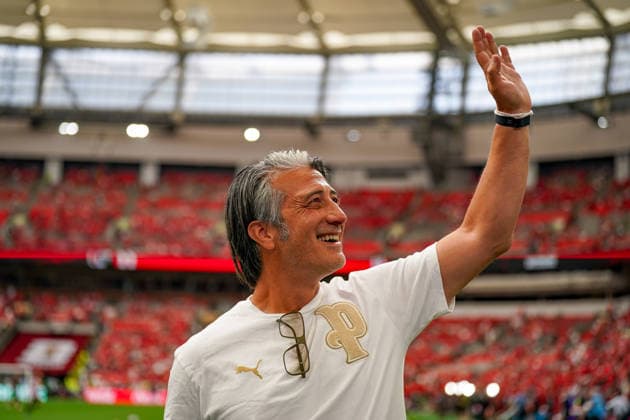 Kanada: Fußball FIFA Weltmeisterschaft 2026 Gruppenphase Schweiz vs Kanada BC Place Stadium (Vancouver, British Columbia): Murat Yakin (Trainer, Schweiz) *** Canada Soccer 2026 FIFA World Cup Group Stage Switzerland vs. Canada BC Place Stadium, Vancouver, British Columbia Murat Yakin, Head Coach, Switzerland Copyright: xJOERANxSTEINSIEKx