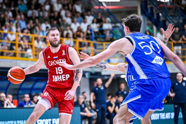Basketball, international match, Italy v Croatia