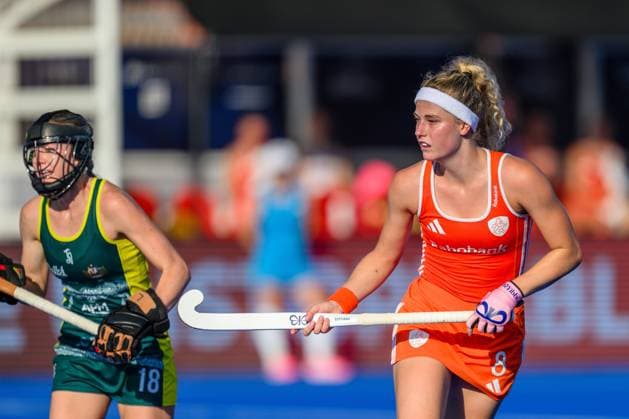 WAVER, 24-06-2026, Belfius Hockey Arena, FIH Hockey Pro League Women, Season 2025-2026. Yibbi Jansen during the game Australia - Netherlands (women). Australia - Netherlands (women)  x204616653x Copyright: