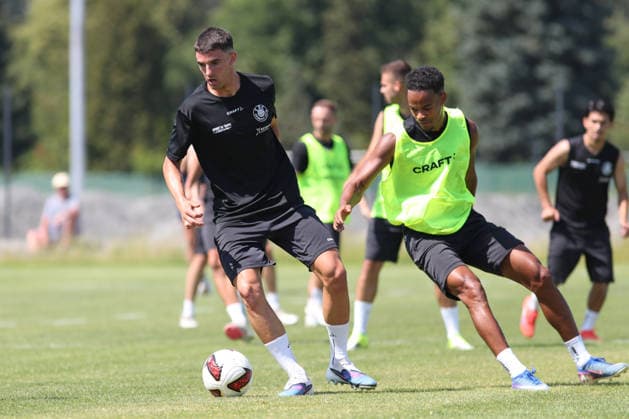 Regionalliga Nordost: Trainingsauftakt des 1. FC Lok Leipzig, 24.06.2026 Probespieler Patrick Vuc (zuletzt CSC Selimbar, Rumänien). Fußball, Regionalliga Nordost, Saison 2026 2027, Trainingsauftakt des 1. FC Lok Leipzig am 24.06.2026 im Bruno-Plache-Stadion, Leipzig. *** Regionalliga Nordost: 1 FC Lok Leipzig Kicks Off Training, June 24, 2026; Trial Player Patrick Vuc, most recently with CSC Selimbar, Romania; Soccer, Regionalliga Nordost, 2026–2027 Season, 1 FC Lok Leipzig kicks off training on June 24, 2026, at Bruno Plache Stadium, Leipzig Copyright: xBEAUTIFULxSPORTS JanxKaeferx