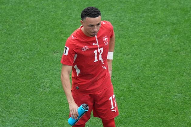 Switzerland v Canada - FIFA World Cup, WM, Weltmeisterschaft, Fussball 2026 - Group B VANCOUVER, CANADA - JUNE 24: Ruben Vargas of Switzerland is seen prior the 2026 FIFA World Cup Group B match between Switzerland and Canada at BC Place Stadium in Vancouver, Canada, on June 24, 2026. Ercin Erturk Anadolu British Columbia Canada. Editorial use only. Please get in touch for any other usage.  Copyright: x2026xAnadoluxErcinxErturkx