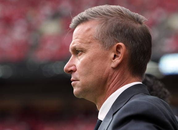 FIFA World Cup, WM, Weltmeisterschaft, Fussball 2026 - Group B - Switzerland vs Canada Canada s head coach Jesse Marsch during the FIFA World Cup 2026 group stage match Switzerland against Canada, in Vancouver, Canada, 24 June 2026. VANCOUVER Canada  Copyright: xBOBxFRIDx
