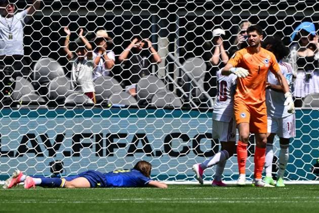 Bosnia and Herzegovina s goalkeeper Nikola Vasilj reacts during a soccer game between Bosnia and Herzegovina and Qatar, on Wednesday 24 June 2026 in Seattle, the third and last day in the group stage, in group B of the FIFA World Cup, WM, Weltmeisterschaft, Fussball 2026 in the United States of America. DIRKxWAEM  x179161110x