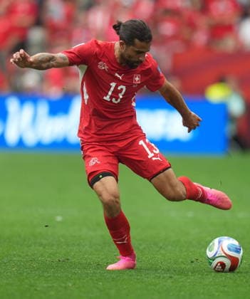 FIFA World Cup, WM, Weltmeisterschaft, Fussball 2026 - Group B - Switzerland vs Canada Ricardo Rodriguez of Switzerland in action during the FIFA World Cup 2026 group stage match Switzerland against Canada, in Vancouver, Canada, 24 June 2026. VANCOUVER Canada  Copyright: xBOBxFRIDx