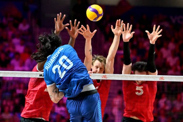 Volleyball, Nations League, Slovenia v Canada