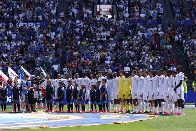 Bosnia and Herzegovina v Qatar - FIFA World Cup, WM, Weltmeisterschaft, Fussball 2026 - Group B SEATTLE, USA - JUNE 24: Players of Qatar sing their national anthem prior the 2026 FIFA World Cup First Stage Group B match between Bosnia and Herzegovina and Qatar at Lumen Field (Seattle Stadium) in Seattle, Washington, United States on June 24, 2026. Samah Zidan Anadolu Washington United States. Editorial use only. Please get in touch for any other usage.  Copyright: x2026xAnadoluxSamahxZidanx