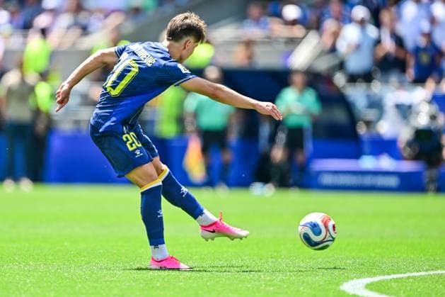 Bosnia and Herzegovina s Esmir Bajraktarevic pictured in action during a soccer game between Bosnia and Herzegovina and Qatar, on Wednesday 24 June 2026 in Seattle, the third and last day in the group stage, in group B of the FIFA World Cup, WM, Weltmeisterschaft, Fussball 2026 in the United States of America. DIRKxWAEM  x179166530x