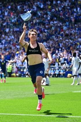 Bosnia and Herzegovina s Ermin Mahmic celebrates after scoring during a soccer game between Bosnia and Herzegovina and Qatar, on Wednesday 24 June 2026 in Seattle, the third and last day in the group stage, in group B of the FIFA World Cup, WM, Weltmeisterschaft, Fussball 2026 in the United States of America. DIRKxWAEM  x179167445x