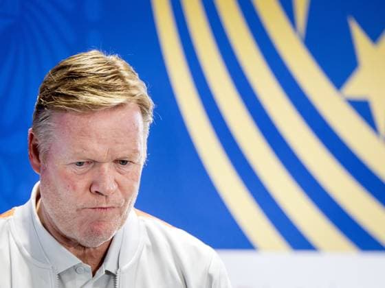 KANSAS CITY - National coach Ronald Koeman during a press conference, PK, Pressekonferenz of the Dutch national team, Nationalteam ahead of the World Cup match against Tunisia, on June 24, 2026, in Kansas City. KOEN VAN WEEL ANP xVIxANPxSportx xxANPxIVx 561877868 originalFilename: 561877868.jpg