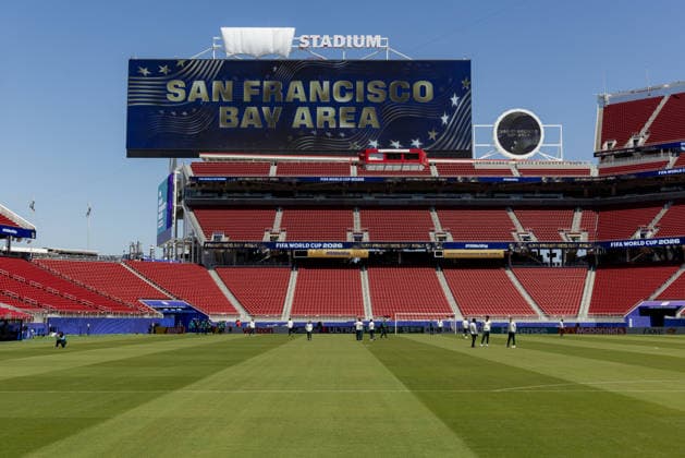 SOCCER AUSTRALIA TRAINING, Outside the San Francisco Bay Area Stadium, where the Socceroos with face Paraguay in the World Cup, in Santa Clara, California, United States, Wednesday, June 24, 2026. ( NO ARCHIVING Alameda California United States  Copyright: xJasonxHenryx 20260625162071355653