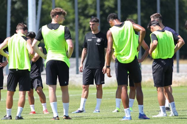 Regionalliga Nordost: Trainingsauftakt des 1. FC Lok Leipzig, 24.06.2026 Probespieler Patrick Vuc (zuletzt CSC Selimbar, Rumänien). Fußball, Regionalliga Nordost, Saison 2026 2027, Trainingsauftakt des 1. FC Lok Leipzig am 24.06.2026 im Bruno-Plache-Stadion, Leipzig. *** Regionalliga Nordost: 1 FC Lok Leipzig Kicks Off Training, June 24, 2026; Trial Player Patrick Vuc, most recently with CSC Selimbar, Romania; Soccer, Regionalliga Nordost, 2026–2027 Season, 1 FC Lok Leipzig kicks off training on June 24, 2026, at Bruno Plache Stadium, Leipzig Copyright: xBEAUTIFULxSPORTS JanxKaeferx