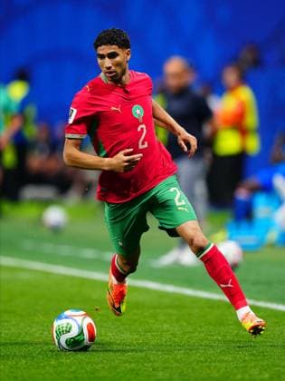 Morocco v Haiti - FIFA World Cup, WM, Weltmeisterschaft, Fussball 2026 - Group C ATLANTA, USA - JUNE 24: Achraf Hakimi of Morocco in action during 2026 FIFA World Cup First Stage Group C match between Morocco and Haiti at Mercedes-Benz Stadium (Atlanta Stadium) in Atlanta, Georgia, United States on June 24, 2026. Evrim Aydin Anadolu Georgia United States. Editorial use only. Please get in touch for any other usage.  Copyright: x2026xAnadoluxEvrimxAydinx