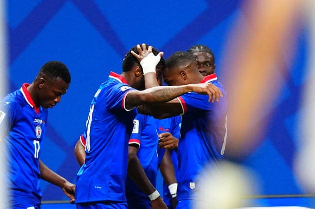 Morocco v Haiti - FIFA World Cup, WM, Weltmeisterschaft, Fussball 2026 - Group C ATLANTA, USA - JUNE 24: Lenny Joseph of Haiti celebrates after scoring a goal during 2026 FIFA World Cup First Stage Group C match between Morocco and Haiti at Mercedes-Benz Stadium (Atlanta Stadium) in Atlanta, Georgia, United States on June 24, 2026. Evrim Aydin Anadolu Georgia United States. Editorial use only. Please get in touch for any other usage.  Copyright: x2026xAnadoluxEvrimxAydinx