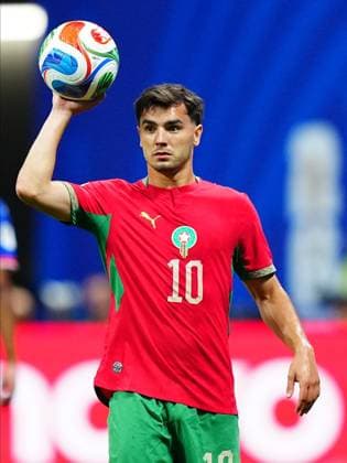 Morocco v Haiti - FIFA World Cup, WM, Weltmeisterschaft, Fussball 2026 - Group C ATLANTA, USA - JUNE 24: Brahim Diaz of Morocco in action during 2026 FIFA World Cup First Stage Group C match between Morocco and Haiti at Mercedes-Benz Stadium (Atlanta Stadium) in Atlanta, Georgia, United States on June 24, 2026. Evrim Aydin Anadolu Georgia United States. Editorial use only. Please get in touch for any other usage.  Copyright: x2026xAnadoluxEvrimxAydinx