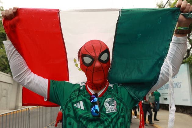 FIFA World Cup, WM, Weltmeisterschaft, Fussball 2026 - Group A - Czechia vs Mexico A fan of Mexico poses before the FIFA World Cup 2026 Group A match Czechia against Mexico in Mexico City, Mexico, 24 June 2026. MEXICO CITY Mexico  Copyright: xMARIOxGUZMANx