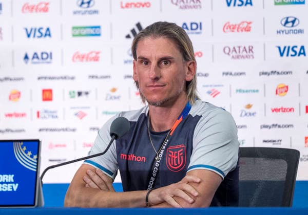 Football, 2026 FIFA World Cup, Ecuador national team, press conference