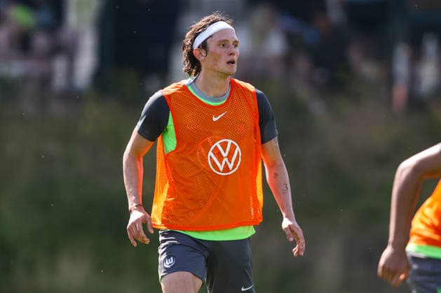 Fabian Reese (VfL Wolfsburg) - 2. Fussball Bundesliga Saison 2026-2027 Trainingsauftakt VfL Wolfsburg am VfL Center in Wolfsburg - Fussball,Deutschland,Mann,Männer,24.06.2026 *** Fabian Reese, VfL Wolfsburg 2, Bundesliga, 2026–2027 Season, Start of Training for VfL Wolfsburg at the VfL Center in Wolfsburg, Soccer, Germany, Man, Men, June 24, 2026