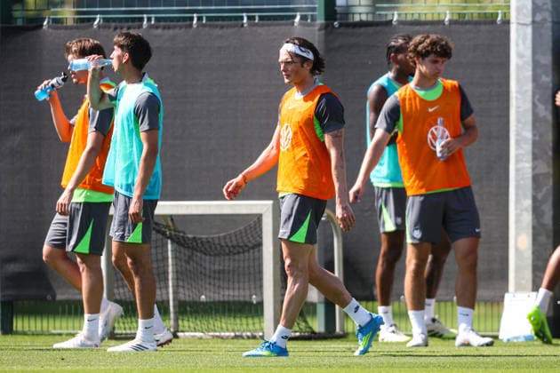 Fabian Reese (VfL Wolfsburg) - 2. Fussball Bundesliga Saison 2026-2027 Trainingsauftakt VfL Wolfsburg am VfL Center in Wolfsburg - Fussball,Deutschland,Mann,Männer,24.06.2026 *** Fabian Reese, VfL Wolfsburg 2, Bundesliga, 2026–2027 Season, Start of Training for VfL Wolfsburg at the VfL Center in Wolfsburg, Soccer, Germany, Man, Men, June 24, 2026