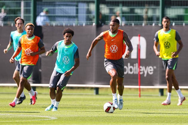 Vinicius Souza (VfL Wolfsburg,5) - 2. Fussball Bundesliga Saison 2026-2027 Trainingsauftakt VfL Wolfsburg am VfL Center in Wolfsburg - Fussball,Deutschland,Mann,Männer,24.06.2026 *** Vinicius Souza, VfL Wolfsburg, 5 2, Bundesliga, 2026–2027 season, VfL Wolfsburg s first training session of the season at the VfL Center in Wolfsburg, soccer, Germany, man, men, June 24, 2026