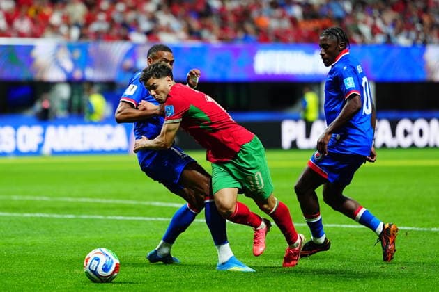 Morocco v Haiti - FIFA World Cup, WM, Weltmeisterschaft, Fussball 2026 - Group C ATLANTA, USA - JUNE 24: Brahim Diaz (10) of Morocco in action during 2026 FIFA World Cup First Stage Group C match between Morocco and Haiti at Mercedes-Benz Stadium (Atlanta Stadium) in Atlanta, Georgia, United States on June 24, 2026. Evrim Aydin Anadolu Georgia United States. Editorial use only. Please get in touch for any other usage.  Copyright: x2026xAnadoluxEvrimxAydinx
