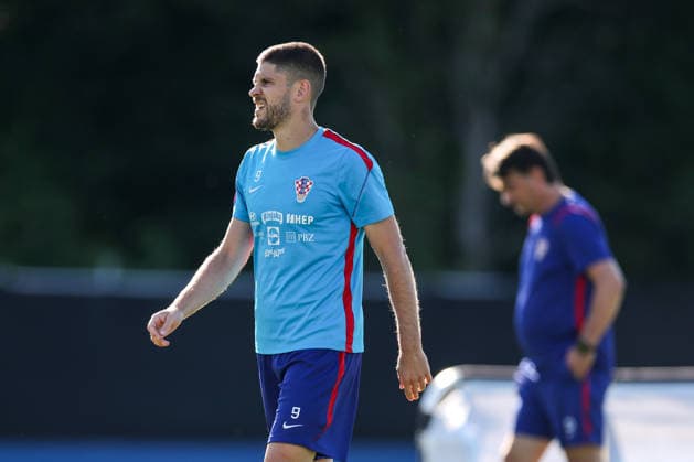 Croatia Training And press conference, PK, Pressekonferenz - FIFA World Cup, WM, Weltmeisterschaft, Fussball 2026 ALEXANDRIA, VIRGINIA - JUNE 24: Andrej Kramaric of Croatia during the training session of Croatian national football team at training centre at Episcopal High School on June 24, 2026 in Alexandria, Virginia.  IgorxKralj PIXSELL