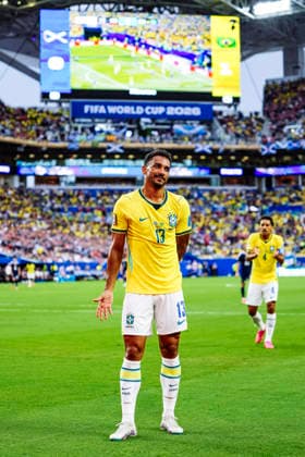 Danilo of Brazil during the match between Scotland and Brazil, the third round of the group stage of the 2026 World Cup, held at Miami Stadium in Miami, United States. Richard Callis Fotoarena (Richard Callis SPP)  Copyright: xRichardxCallisx xSPPx spp-en-RiCa-2969519