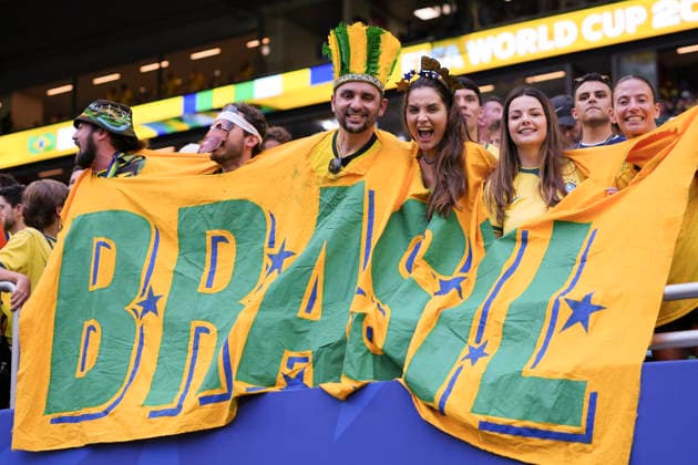 Fans before the match between Scotland and Brazil, the third round of the group stage of the 2026 World Cup, held at Miami Stadium in Miami, United States. Richard Callis Fotoarena (Richard Callis SPP)  Copyright: xRichardxCallisx xSPPx spp-en-RiCa-2969550