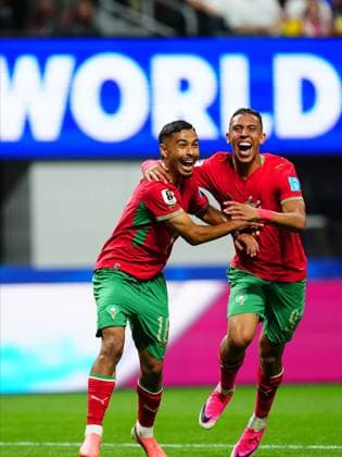 Morocco v Haiti - FIFA World Cup, WM, Weltmeisterschaft, Fussball 2026 - Group C ATLANTA, USA - JUNE 24: Gassime Yassine (16) of Morocco celebrates after scoring a goal during 2026 FIFA World Cup First Stage Group C match between Morocco and Haiti at Mercedes-Benz Stadium (Atlanta Stadium) in Atlanta, Georgia, United States on June 24, 2026. Evrim Aydin Anadolu Georgia United States. Editorial use only. Please get in touch for any other usage.  Copyright: x2026xAnadoluxEvrimxAydinx