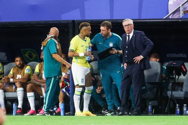 RECORD DATE NOT STATED FIFA World Cup, WM, Weltmeisterschaft, Fussball 2026 - Group C - Scotland v Brazil Neymar Jr. player of Brazil during the match between Scotland and Brazil in the third round of Group C of the 2026 FIFA World Cup group stage at Miami Stadium, in Florida, United States, on Wednesday, June 24, 2026.(Foto: William Volcov Brazil Photo Press IMAGO) Sports Miami FL United States of America Copyright: xWILLIAMxVOLCOVx