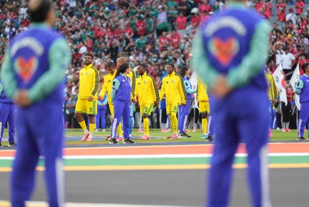 South Africa v South Korea - FIFA World Cup, WM, Weltmeisterschaft, Fussball 2026 - Group A MONTERREY, MEXICO - JUNE 24: Players enter the field prior the 2026 FIFA World Cup First Stage Group A match between South Africa and South Korea at Estadio BBVA (Monterrey Stadium) in Monterrey, Mexico on June 24, 2026. Juancho Torres Anadolu Nuevo Leon Mexico. Editorial use only. Please get in touch for any other usage.  Copyright: x2026xAnadoluxJuanchoxTorresx