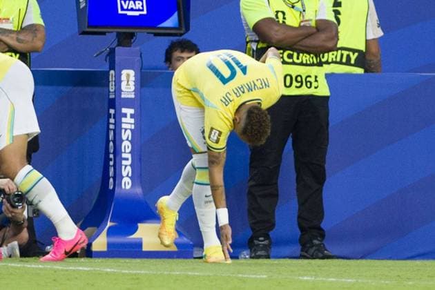 RECORD DATE NOT STATED Escocia x Brasil Miami (FL), June 24, 2026 2026 World Cup Scotland vs. Brazil A 2026 World Cup group stage Neymar in match between Scotland and Brazil at Hard Rock Stadium in Miami on Wednesday night (24). IMAGO Karen Fontes Florida Copyright: xKarenxFontesx