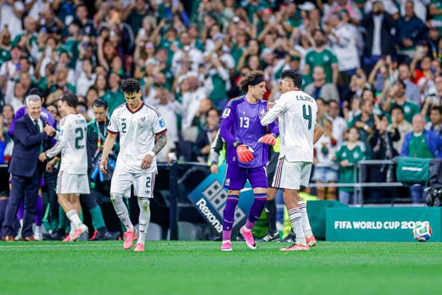 FIFA World Cup, WM, Weltmeisterschaft, Fussball 2026 CZECHIA VS MEXICO FIFA WORLD CUP 2026 CZECHIA VS MEXICO CZECHIA VS MEXICO 24062026 MEXICO CITY, MEXICO Action photo of Guillermo Ochoa of Mexico celebrating a goal, during Group A game of the FIFA World Cup 2026, held at the Estadio Ciudad de Mexico of Mexico City. Foto de accion de Guillermo Ochoa de Mexico, celebrando un gol durante juego del Grupo A de la Copa del Mundo 2026 de la FIFA, celebrado en el Estadio Ciudad de MÃ xico de la Ciudad de MÃ xico. PHOTO BY IMAGENSHOP AGENCIA FOTOGRAFICA MEXICO CITY MEXICO CITY MEXICO *** FIFA WORLD CUP 2026 CZECHIA VS MEXICO FIFA WORLD CUP 2026 CZECHIA VS MEXICO CZECHIA VS MEXICO 06 24 2026 MEXICO CITY, MEXICO Action photo of Guillermo Ochoa of Mexico celebrating a goal during a Group A match of the 2026 FIFA World Cup, held at the Estadio Ciudad de México in Mexico City Action photo of Guillermo Ochoa of Mexico, celebrating a goal during a Group A match of the 2026 FIFA World Cup, held at the Estadio Ciudad de México in Mexico City. PHOTO BY IMAGENSHOP PHOTO AGENCY MEXICO CITY MEXICO CITY MEXICO Copyright: xYOALIxMARTINEZx