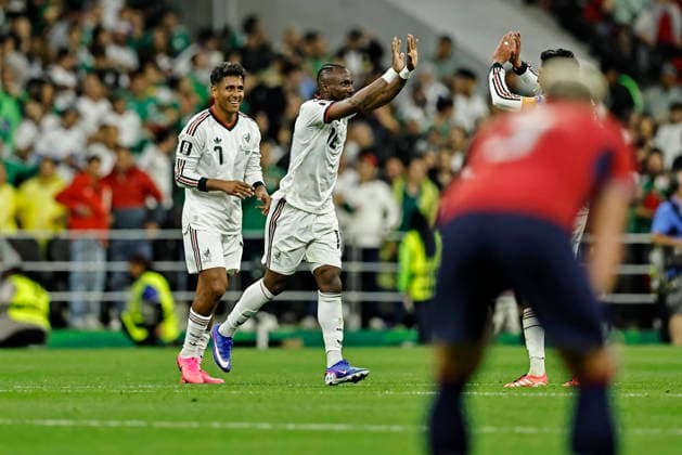 June 24, 2026, Mexico City, Mexico City, Mexico: Julian Quinones of Mexico celebrates after scoring the second goal of his team during the match between Mexico and Czech Republic for the 3st round of the group A of the FIFA World Cup, WM, Weltmeisterschaft, Fussball 2026, at Mexico City Stadium, in Mexico City, Mexico on June 24. 2026. Photo: DiaEsportivo Mexico City Mexico - ZUMAh208 20260624_zsp_h208_021 Copyright: xHeulerxAndreyx
